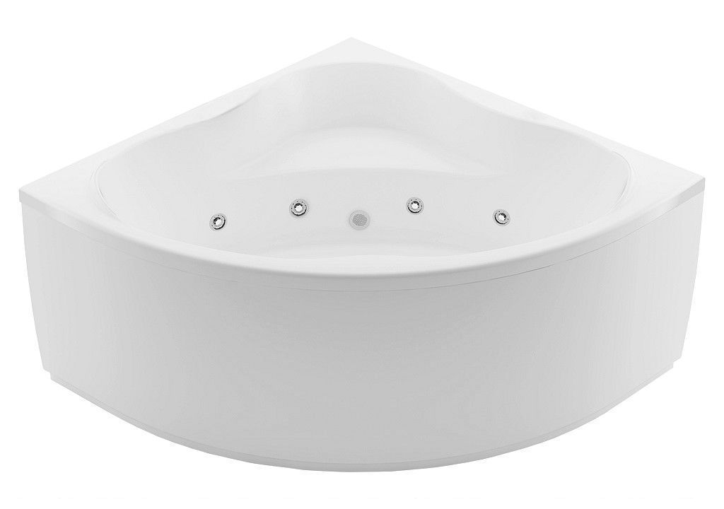 Акриловая ванна Aquanet Palau 140x140 (каркас + смеситель Grohe BauEdge 2511700A) 002040210015629700240613 - Вид №3