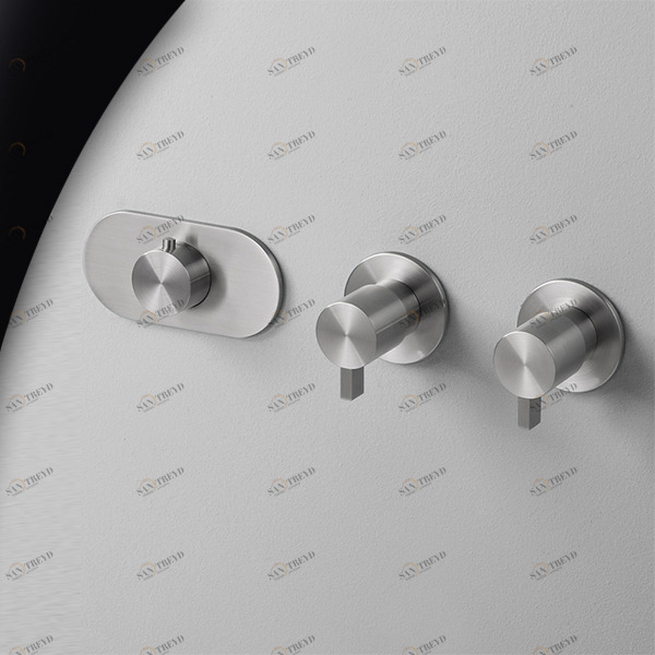 Термостат для душа сталь матовая TOOX Radomonte TXQ55S