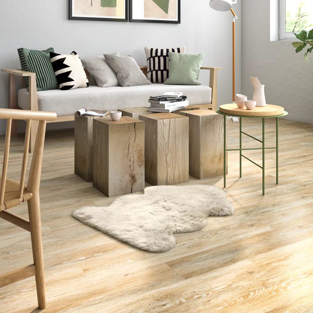 INSPIRE JADE - Искусственная шкура из акрила бежевого цвета 60×90 см 83235404 STLM-0039675 - Вид №5