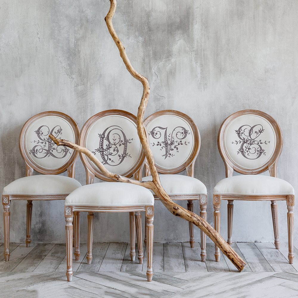 21080512 Стул «Монограмма буквы L» Object Desire Азбука мечты  - Вид №8