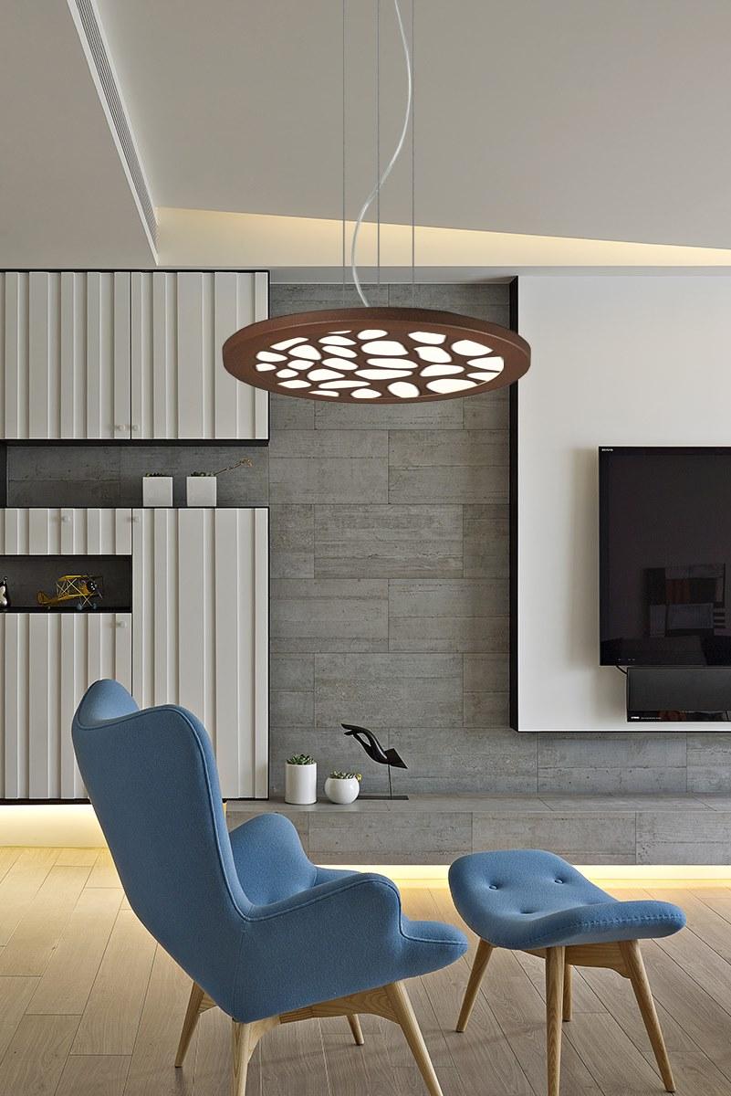 Gibas Светодиодная подвесная лампа Moon 144/26 - Вид №1