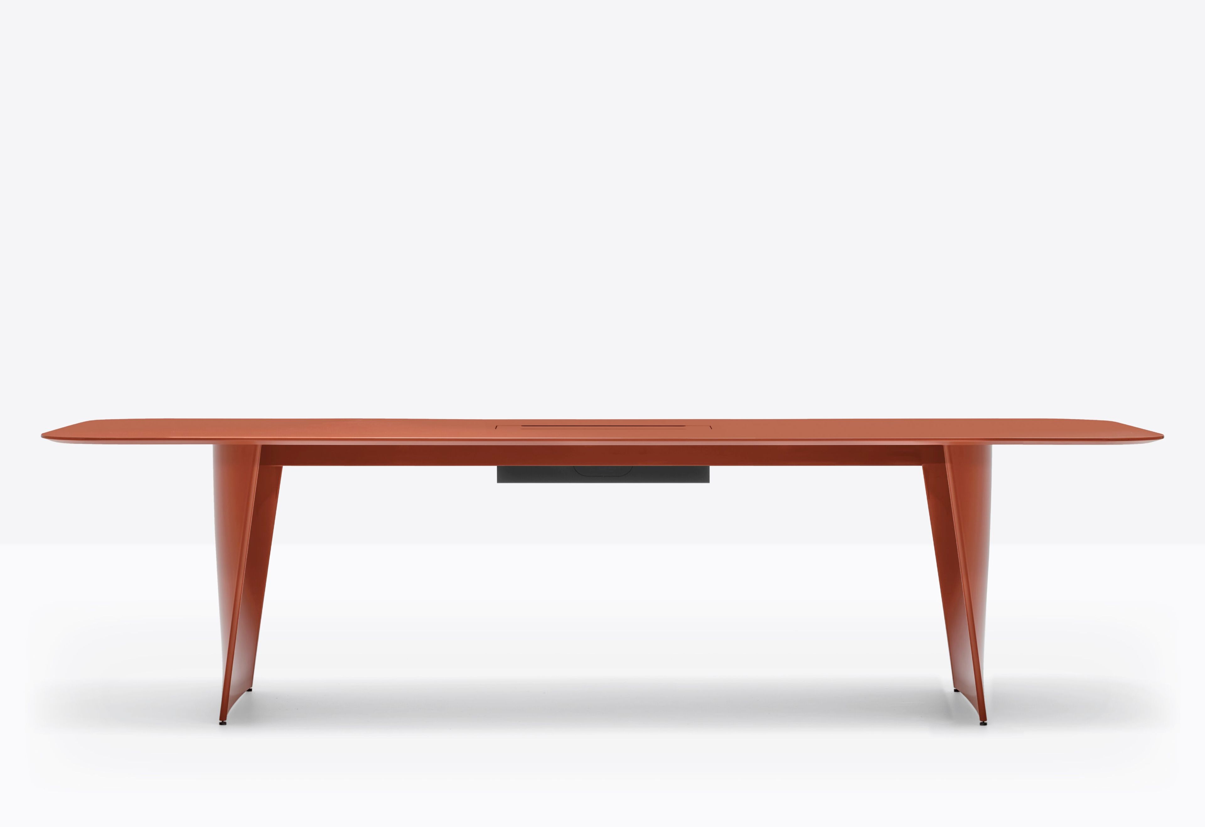 Прямоугольный стол для совещаний из литого алюминия Pedrali FRANK TFK CC ARCH-00052580 - Вид №5