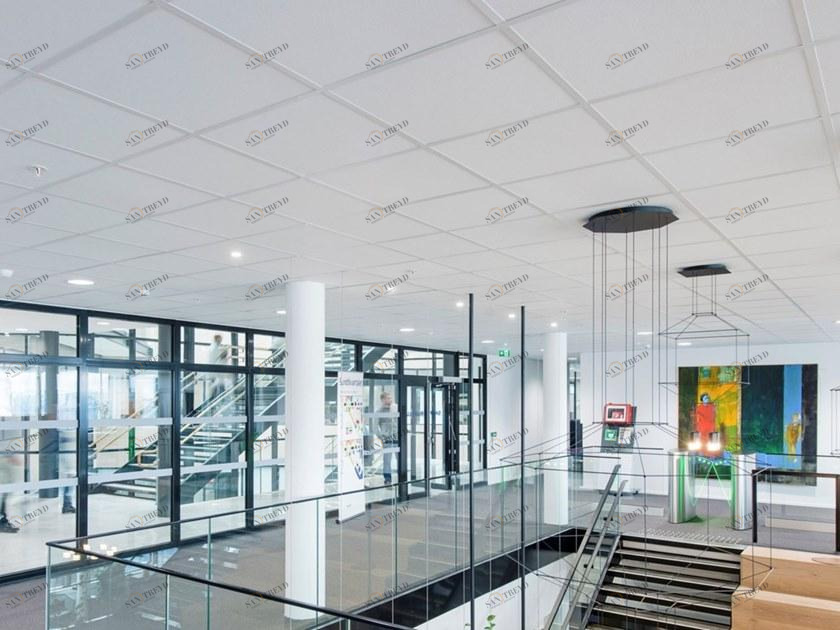 Rockfon Подвесной потолок устойчив к сдавливающим нагрузкам sun-id-1484381