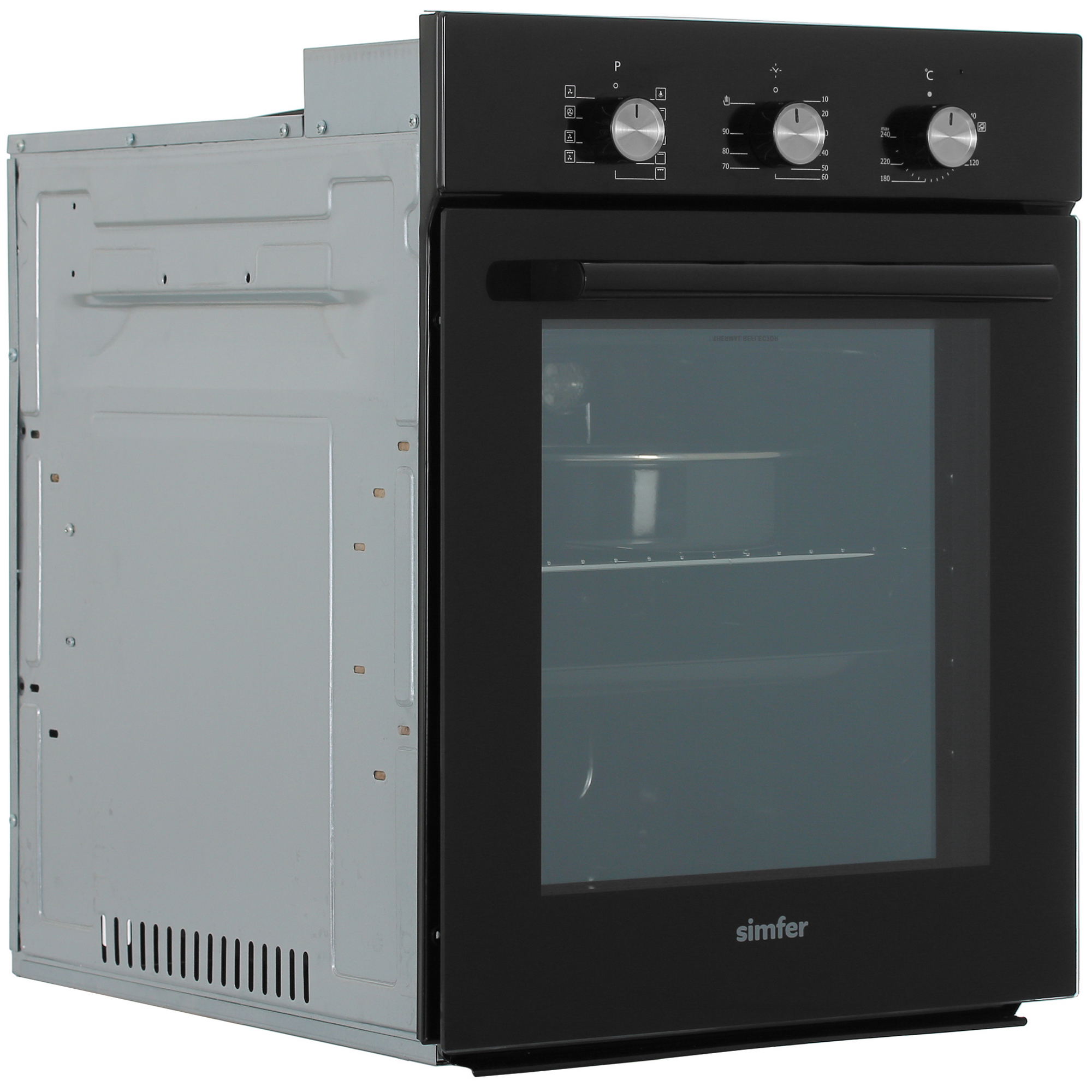 5466340 Электрический духовой шкаф Simfer B4EB19070 черный STDN-0048448 - Вид №1