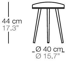 Bivaq Низкий садовый табурет с тканевой обивкой Vint sun-id-1466935 - Вид №5
