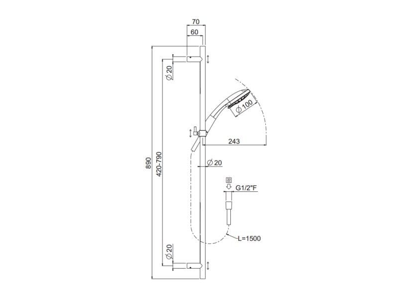 Подъемы и подъемы с рампой CARIMALI COSÌ ABS ARCH-00096788 - Вид №2
