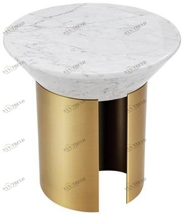 HC28 Cosmo Круглый мраморный журнальный столик для гостиной  42c009 