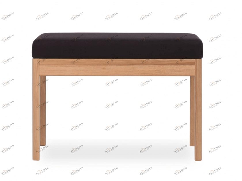 Heavens Скамья с деревянным каркасом и тканевым сиденьем Scarlett sun-id-1464842