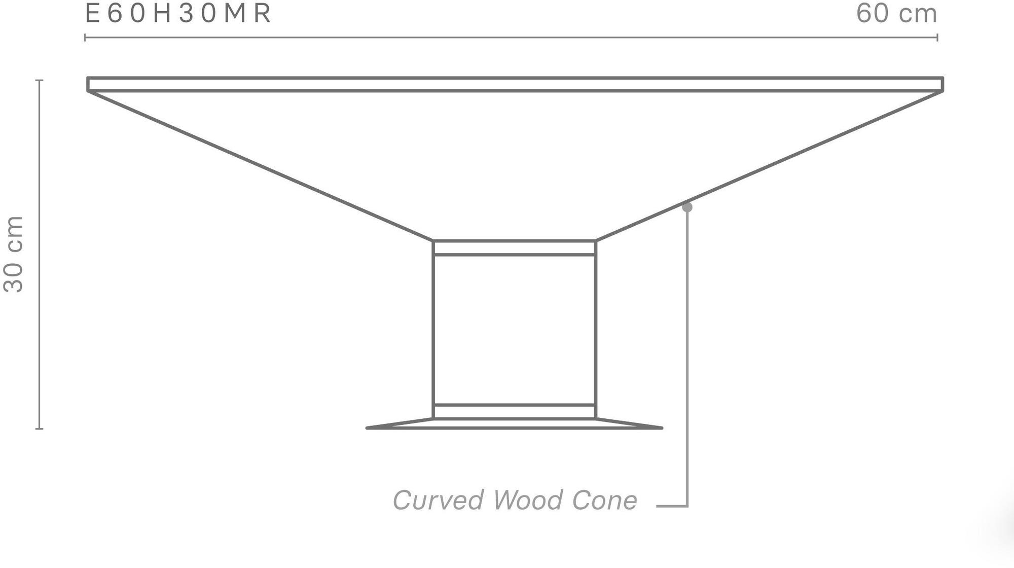 Momocca Низкий стол с деревянным основанием и мраморной столешницей Emma sun-id-1452926 - Вид №7