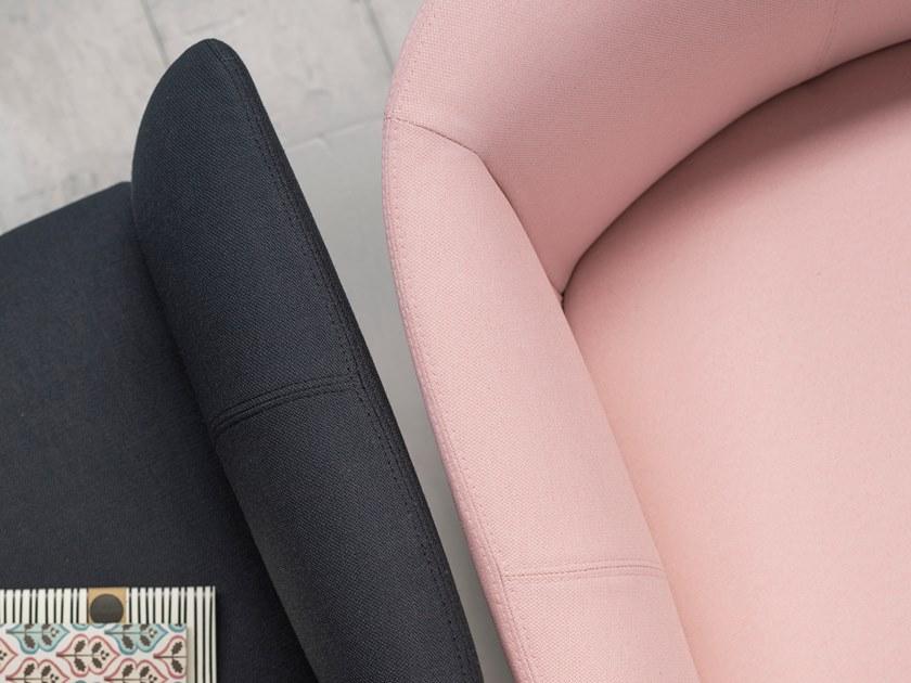 TrabA' Кресло вращающееся на 4 спицы с подлокотниками Balù 0056 - Вид №1