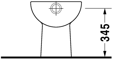 21100100002 Приставной унитаз напольный Белый Duravit D-Code Германия - Вид №3