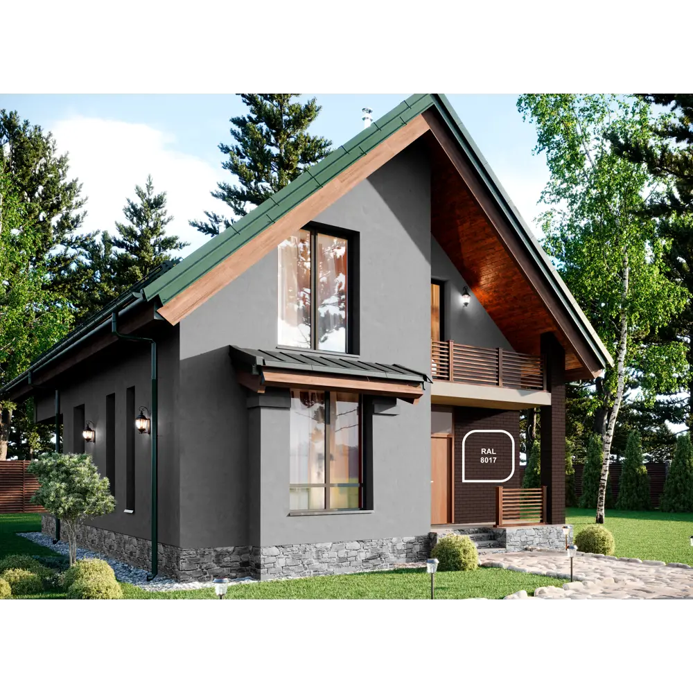 Краска фасадная Jobi Fassadpremium матовая прозрачная база C 0.9 л STLM-2210349 - Вид №10