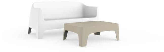 VONDOM Садовый столик низкий прямоугольный Solid sun-id-1492061 - Вид №7