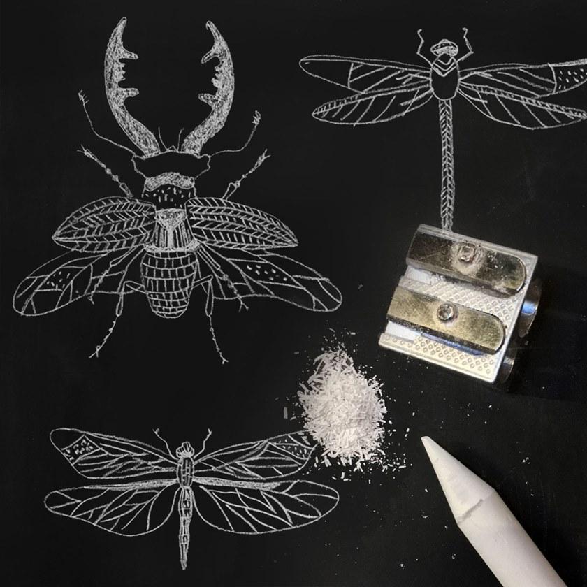 Groovy Magnets Магнитные виниловые обои Chalkboard sun-id-1438173 - Вид №8