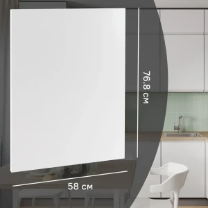 Фальшпанель для кухонного шкафа Токио 58x77 см KONSENSA МДФ цвет белый 89421068 STLM-2050670