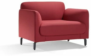 Artifort Кресло из ткани с подлокотниками Figura