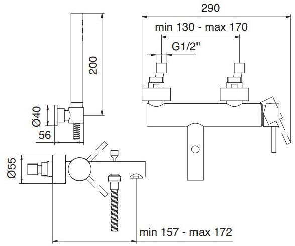 Rubinetterie Treemme Vela  5800  - Вид №2