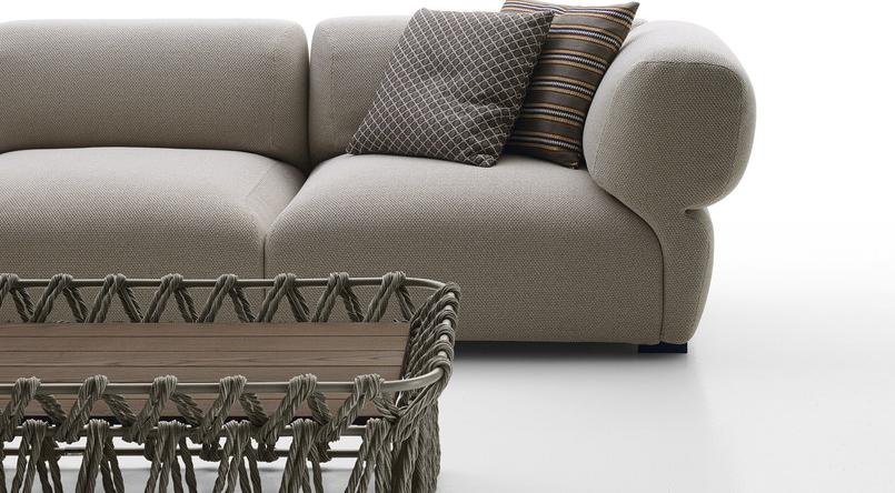 B&B Italia Outdoor Модульный тканевый диван Butterfly sun-id-1372696 - Вид №1