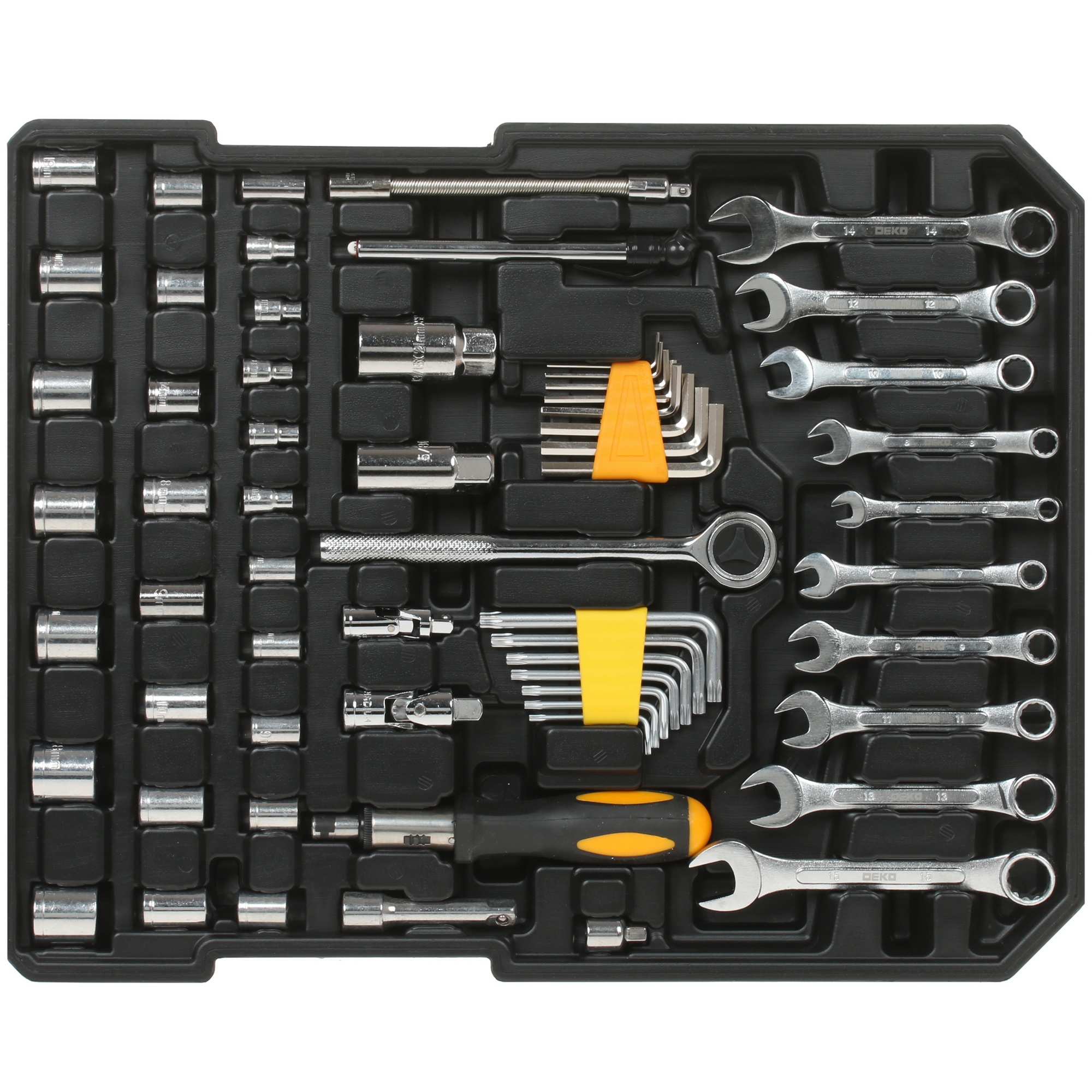 Набор инструментов DEKO DKMT187 065-0216 5305051 STDN-0044554 - Вид №3