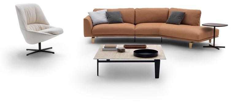 arflex Секционный кожаный диван sun-id-1466669 - Вид №1