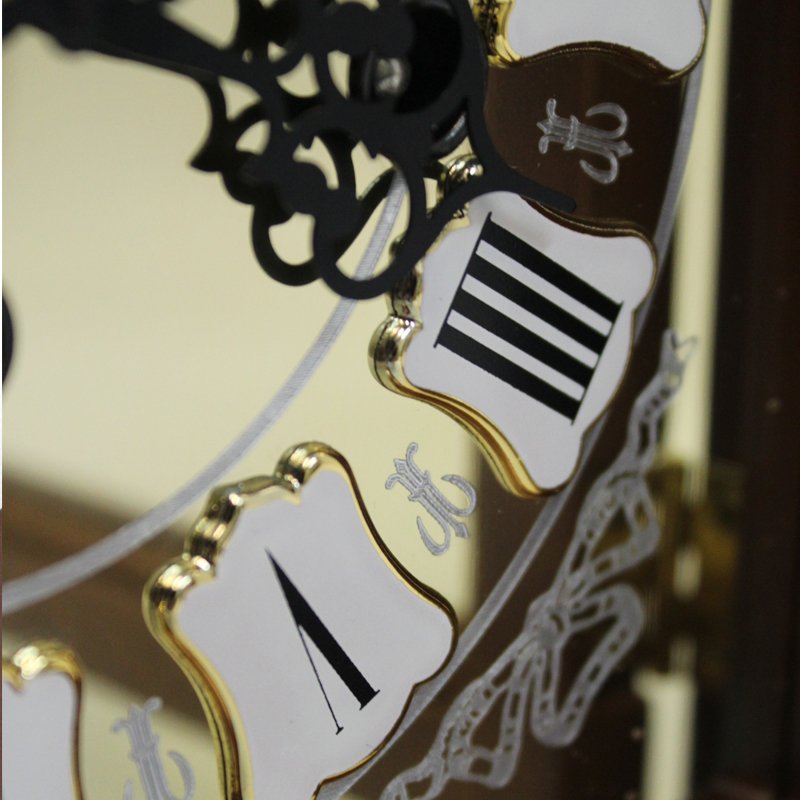 Часы настольные механические коричневые Walnut SARS ДИЗАЙНЕРСКИЕ 00-3967465 Коричневый  - Вид №2