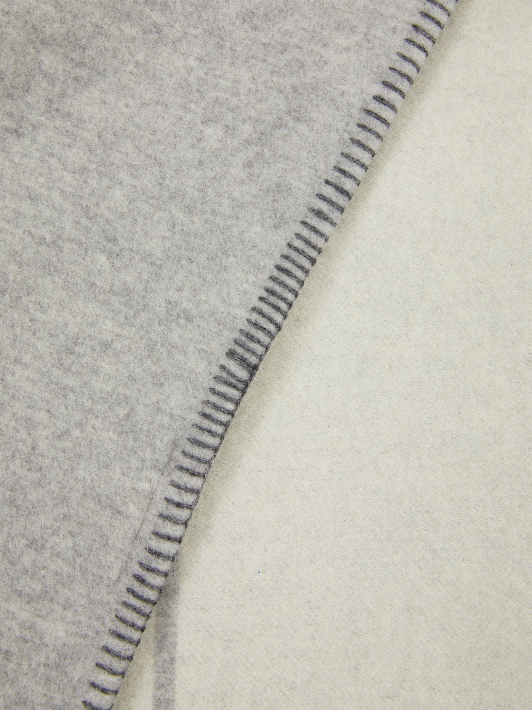 Двустороннее одеяло из мериносовой шерсти и кашемира Lanerossi Оптическая ARCH-00086862 - Вид №12