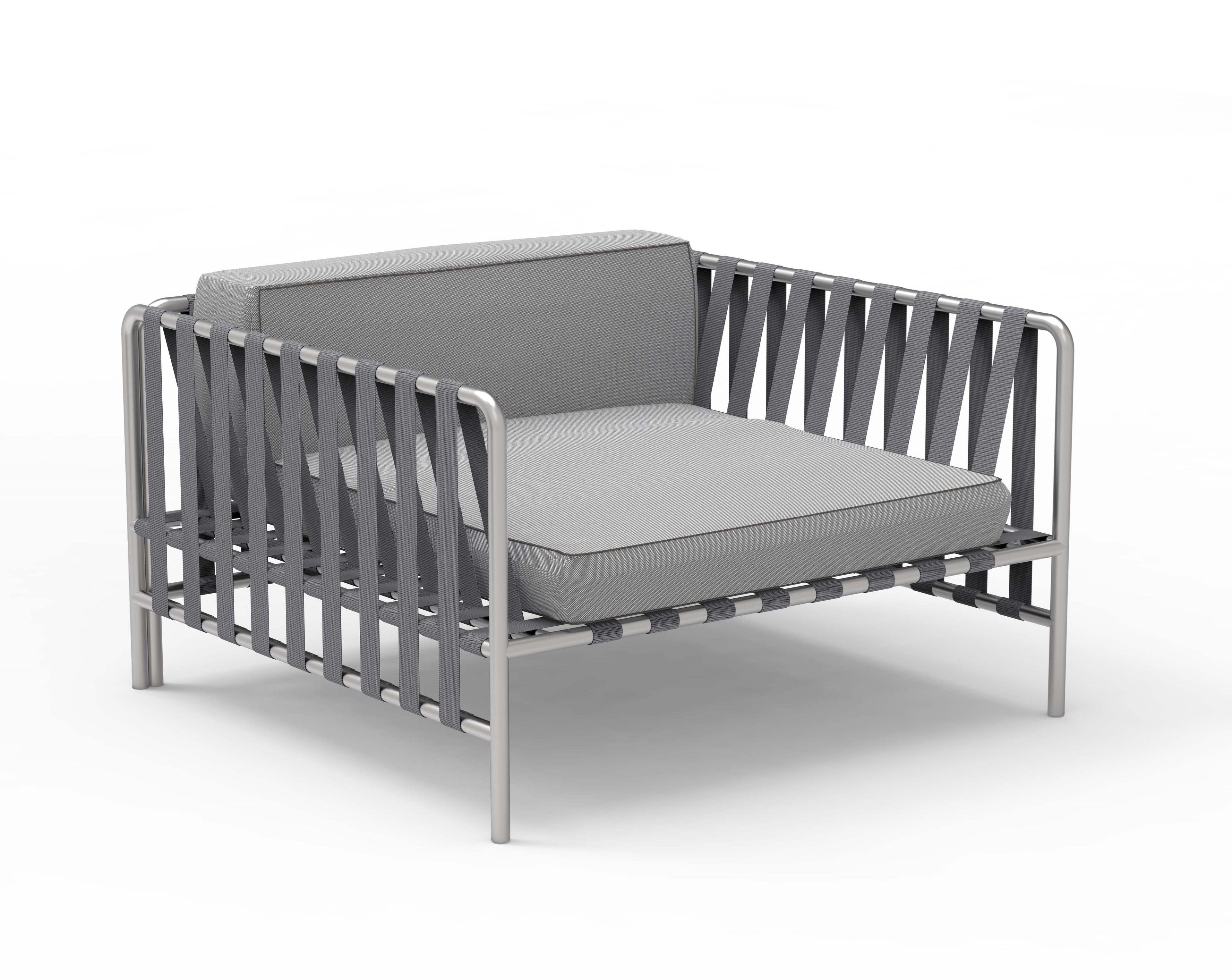 Алюминиевое садовое кресло с подлокотниками GANDIABLASCO Onsen ARCH-00106669 - Вид №37