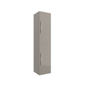 26819 SALGAR Колонна АЛЬЯНС 1600 2-дверная GLOSS TAUPE 350 x 1600 x 349 мм Глянцево-серо-коричневый