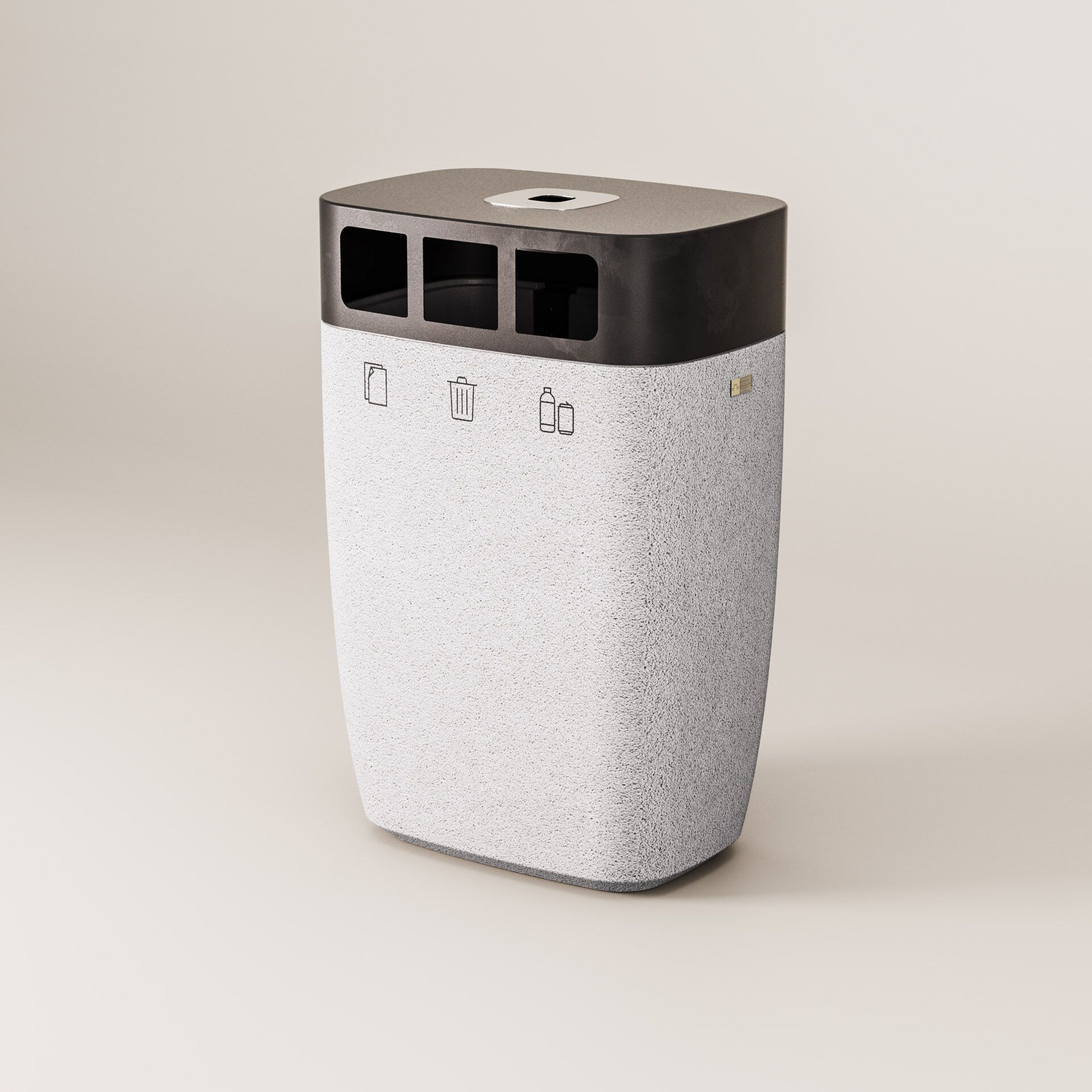 Бетонные стойки для мусора для утилизации отходов Kremen ARCH-00148581 - Вид №11