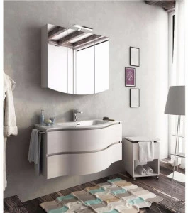 LEGNOBAGNO Настенная тумба под умывальник с ящиками Urban