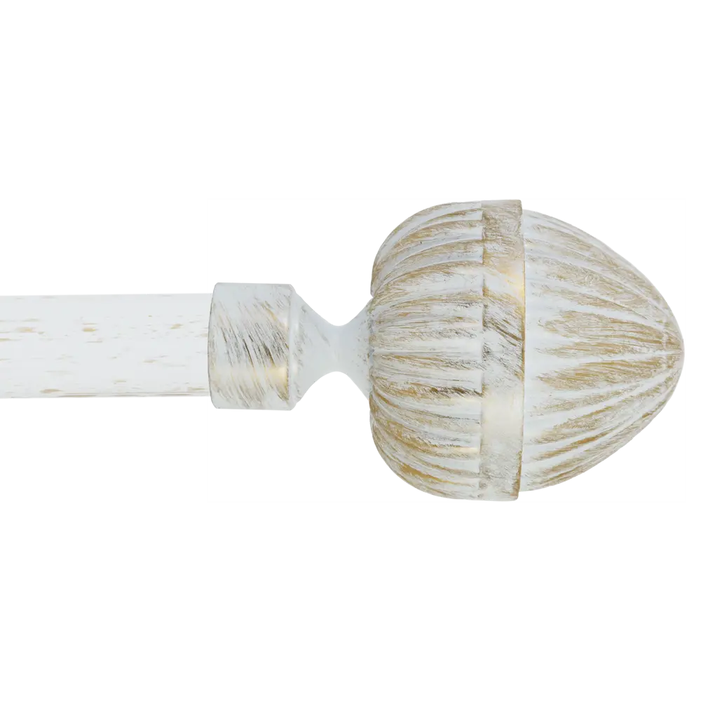 Наконечник Orbis Шишка металл цвет античный белый 8.3 см 1шт STLM-2060187 - Вид №1