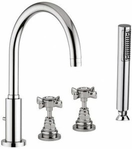 Rubinetteria Giulini Комплект для ванны с ручным душем на 4 отверстия G5 F7965