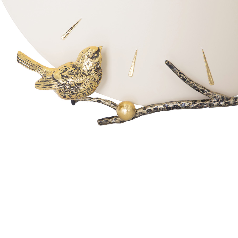 45018 Часы настенные Терра Бранч Амбер Айвори BOGACHO 4627179656485 - Вид №2