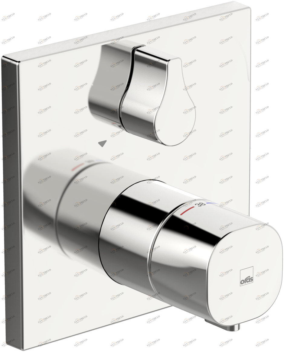 Oras 2098 Панель смесителя для ванны и душа 2098 Bluebox Хром 