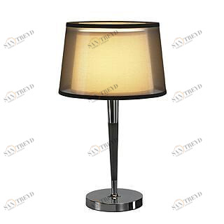 Лампа настольная с абажуром 56х33 см черная Bishade 155651 SLV BISHADE 00-3889132 Черный 