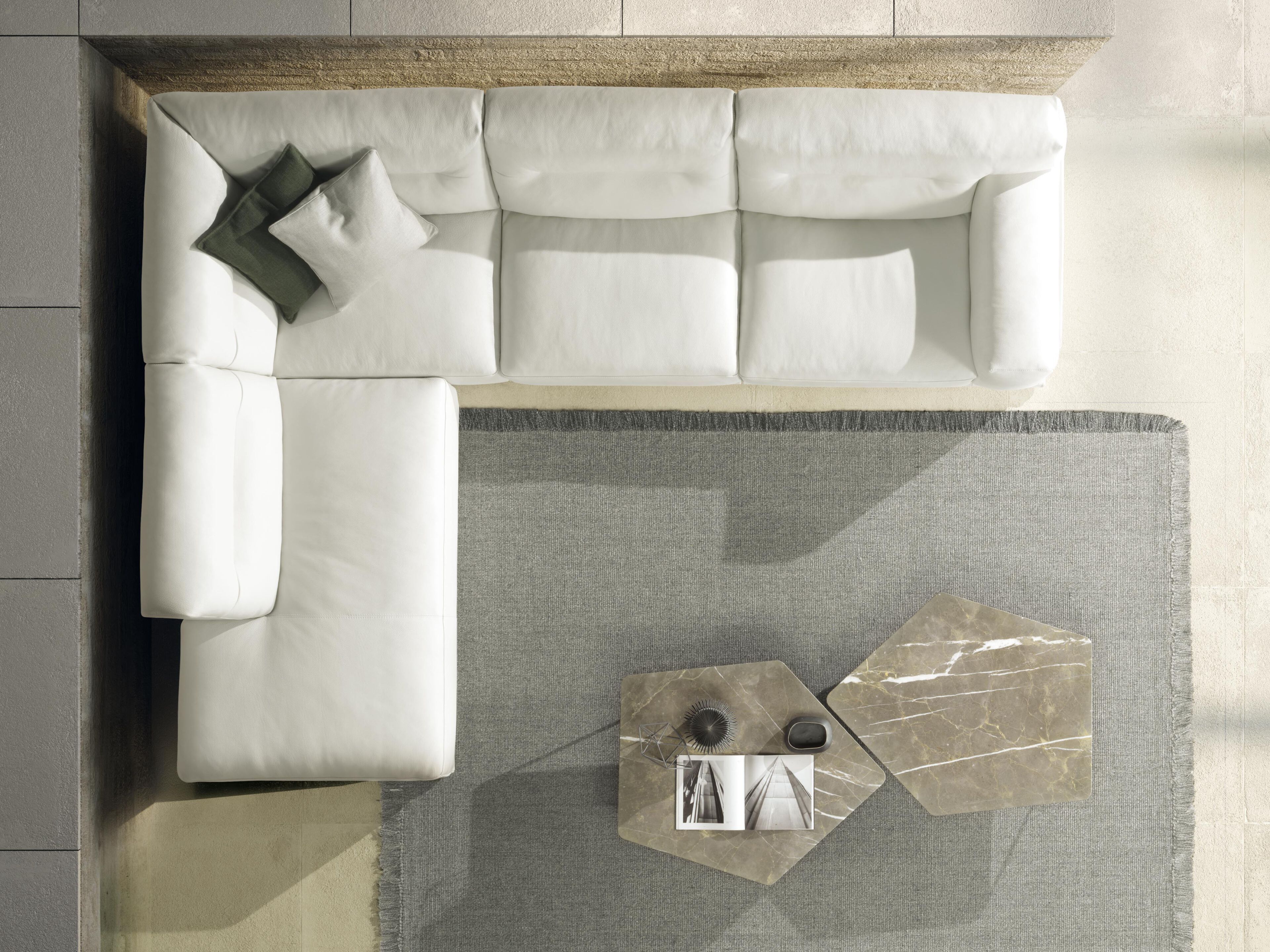 Угловой диван из ткани Natuzzi Italia Dorian ARCH-00115956 - Вид №10