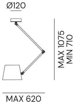 Il Fanale Регулируемый металлический подвесной светильник Reporter 271.01.of - Вид №1