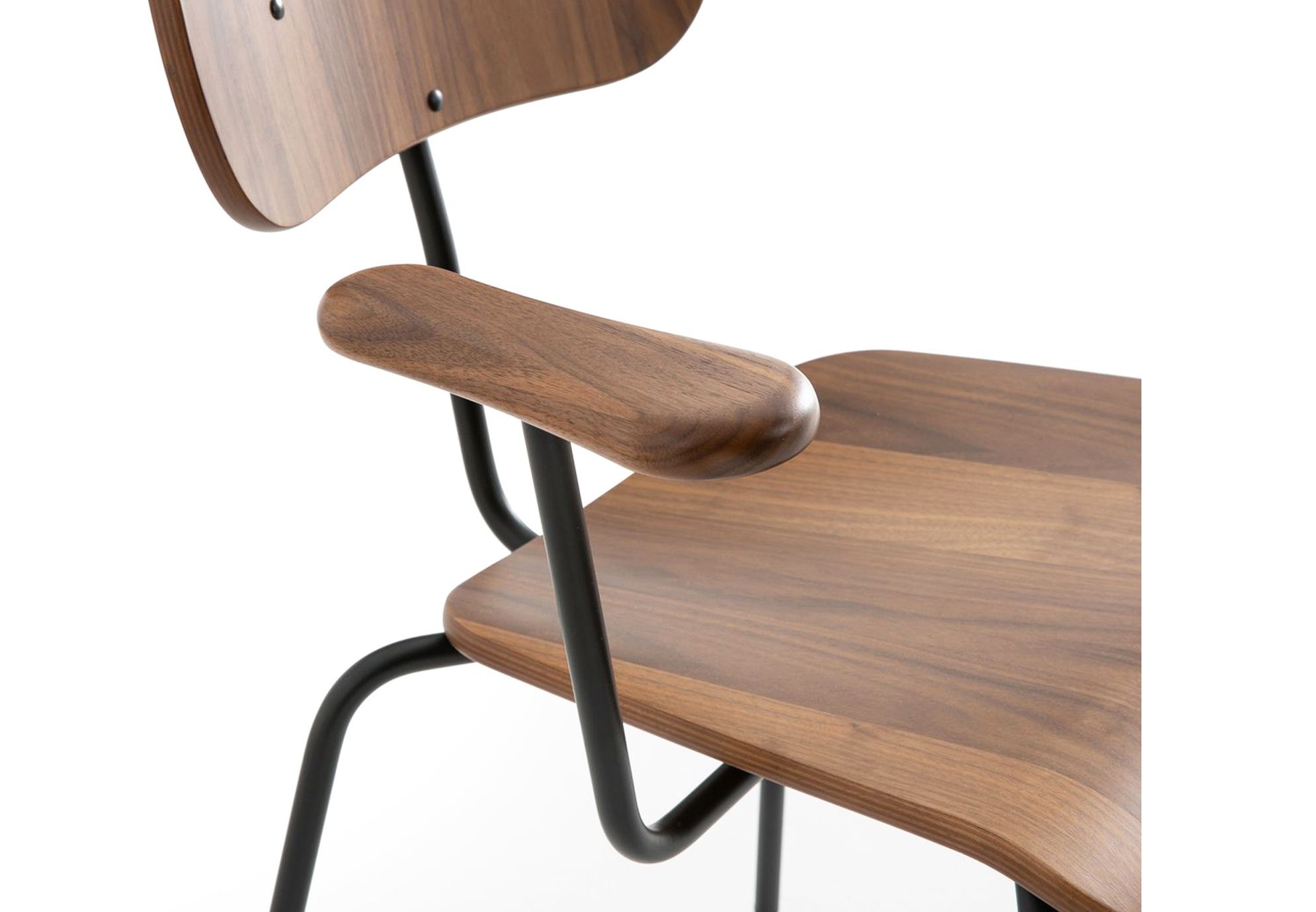 Мягкий тканевый стул с подлокотниками JOB’S Nod ARCH-00113134 - Вид №4