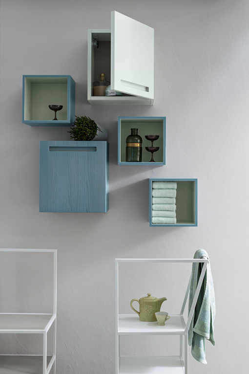 Pensili in legno Arcombagno Collezione vasche da bango Навесные шкафы и колонки STISR181 - Вид №22