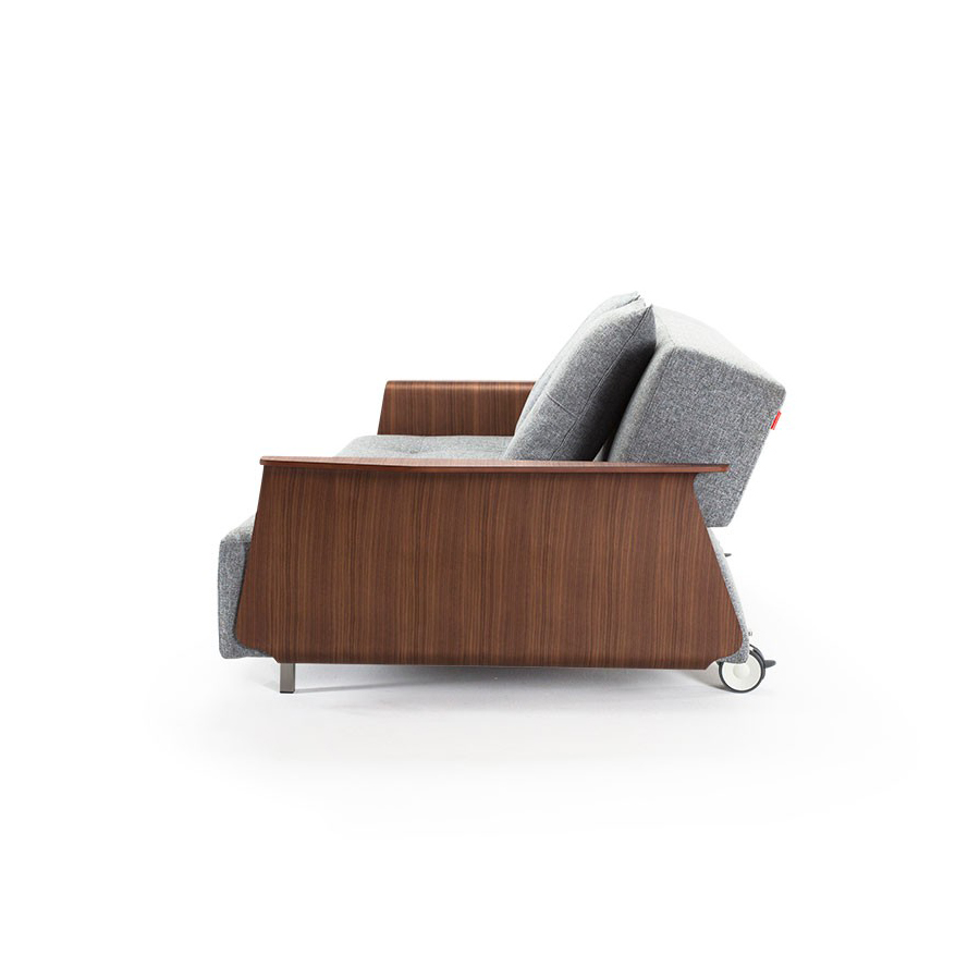 Диван Long Horn Excess с подушками Istyle Deluxe, стальными ножками, колесиками и подлокотниками, гр Innovation Living LONGHORNS1 - Вид №4