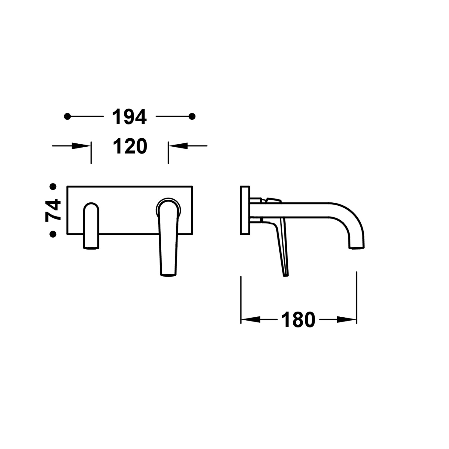 Видимая часть FUJI для корпуса встраиваемой раковины-28130023AC TRES - Вид №1