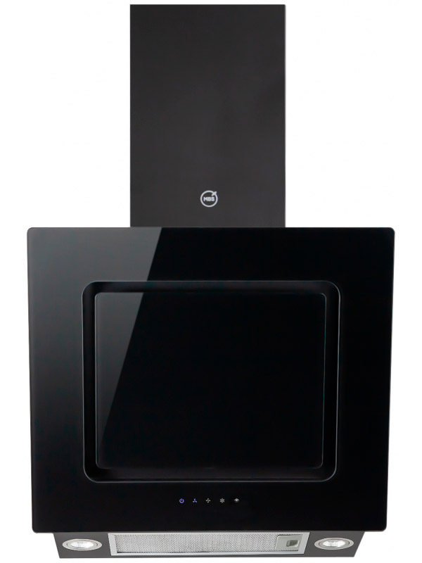 9970724 Вытяжка наклонная MBS CAMELLIA 160 GLASS черный/черный STDN-0151075 - Вид №1