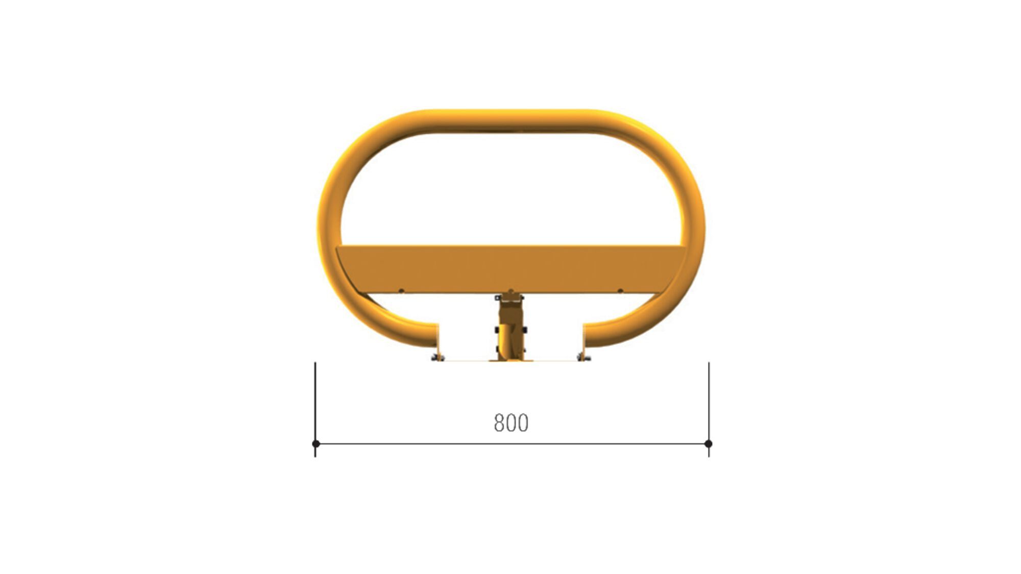 Оцинкованная стальная боллард для парковочных мест CAME UNIPARK ARCH-00094178 - Вид №1