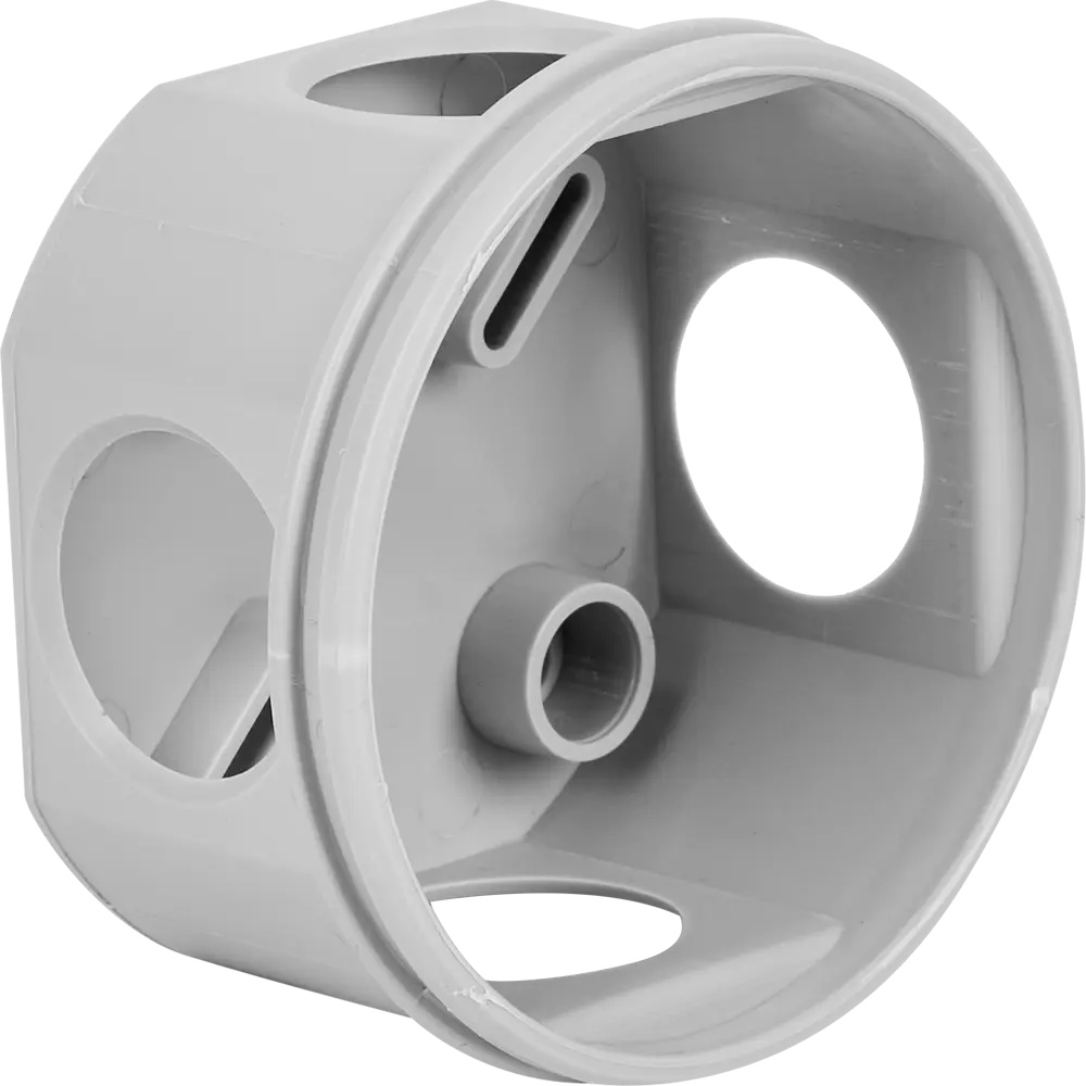 Распределительная коробка открытая Mirkl D 65x35 мм 4 ввода IP44 цвет серый 86577643 STLM-2202554 Santreyd  - Вид №2