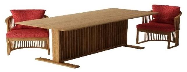 Host & Home Прямоугольный деревянный стол Ko-shi sun-id-1374654 - Вид №1