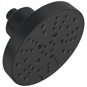 52668-BL H2Okinetic® Современная душевая лейка Raincan с 5 настройками Delta Faucet Universal Showering Матовый черный