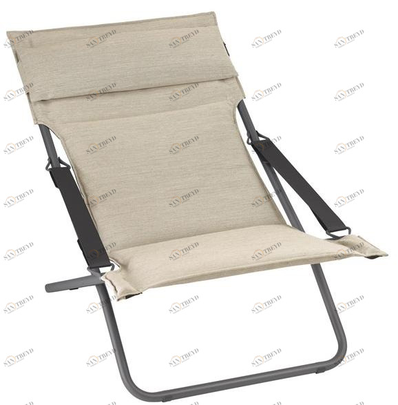 Lafuma Mobilier Раскладной шезлонг с подлокотниками Gordes Lfm2866