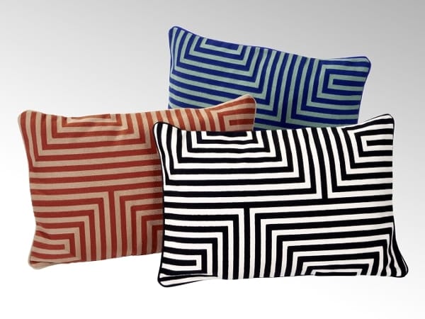 Наволочка из хлопка с геометрическим рисунком LAMBERT VASARELY ARCH-00028069 - Вид №2