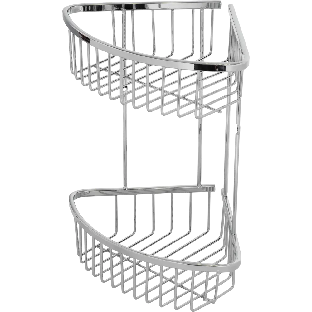 Полка для ванной комнаты Verran двухъярусная, 25x30x19.5 см 82063721 STLM-2034553