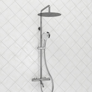 A188.116.101.087.CH Thermo Душевой комплект с термостатическим смесителем WasserKRAFT
